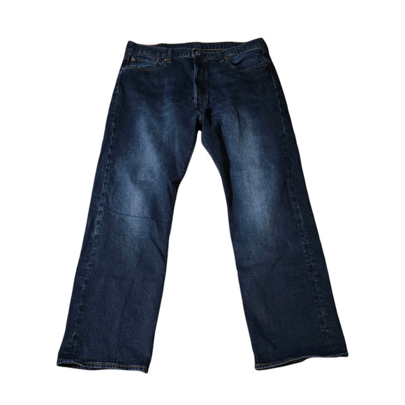 Levi's Men’s 501 Button Fly Blue Jeans, Size 38x30 - Picture 1 of 7